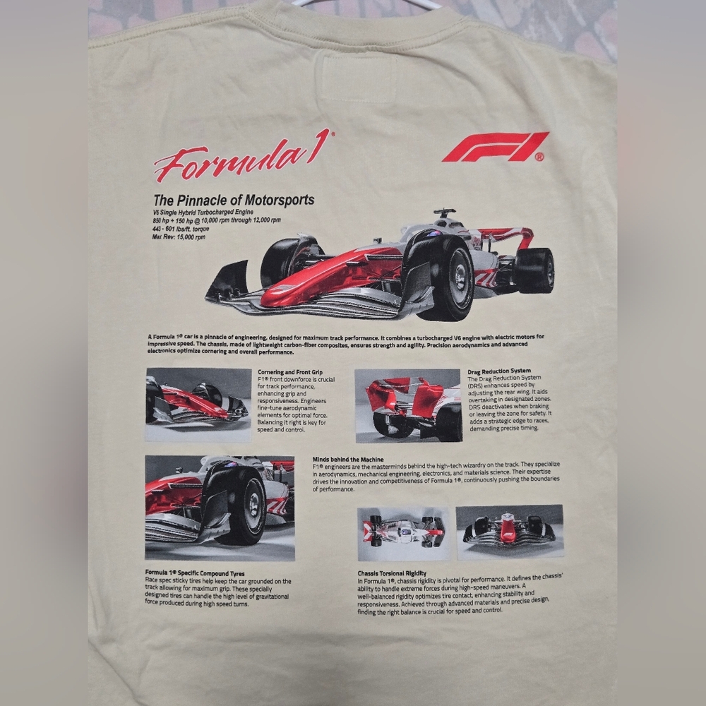 FORMULA 1  Men's XL T-Shirt